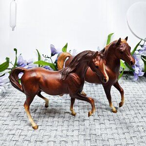 Vintage Breyer Horse 3055 Chestnut Arabian Mare and Sore Stallion Classic Family